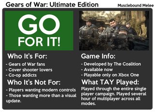 Illustration for article titled Gears of War: Ultimate Edition: The TAY Review